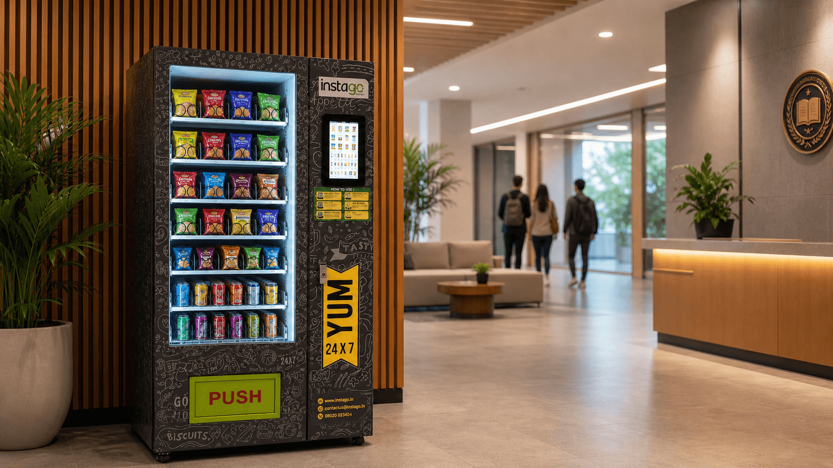 Instago machine in premium institution